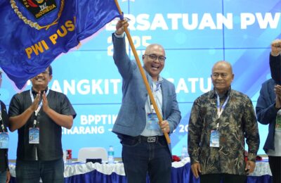 Akhmad Munir Terpilih Jadi Ketua Umum PWI Periode 2025-2030. (Ist)