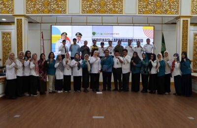 Verifikasi Lapangan Hybrid Evaluasi KLA bersama Kementerian Pemberdayaan Perempuan dan Perlindungan Anak (PPPA). (Ist)