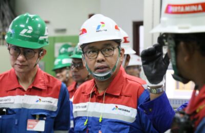 Komisaris Pertamina Tinjau Wilayah Operasi PT Pertamina Hulu Sanga Sanga. (Ist)