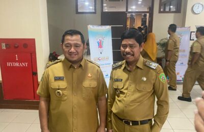 Bupati PPU, Mudyat Noor dan Wakil Bupati PPU, Abdul Waris Muin. (Ist)