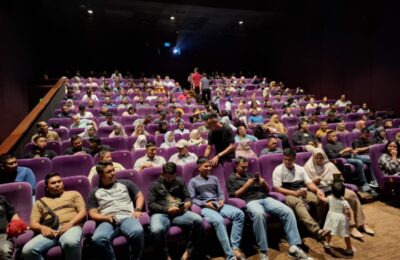 Nonton bareng film inspiratif Believe “Takdir, Mimpi dan Keberanian”. (Ist)