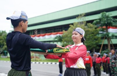 Semangat 45 Pelajar Kartika, Kibarkan Merah Putih di HUT ke-80 RI. (Ist)