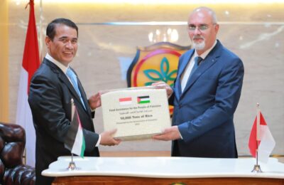 Indonesia Bantu 10.000 Ton Beras untuk Palestina. (Ist)