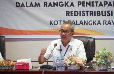 Pj Sekretaris Daerah Kota Palangka Raya, Arbert Tombak. (Ist)