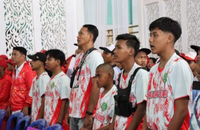 Para peserta Pekan Special Olympic Daerah (Pesoda) Provinsi Kalimantan Selatan. (Ist)