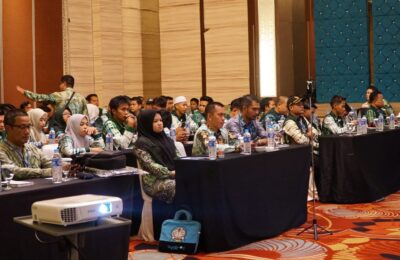 Bimtek Pembinaan dan Penguatan Fasilitator Destana Bagi Aparatur Desa. (Ist)