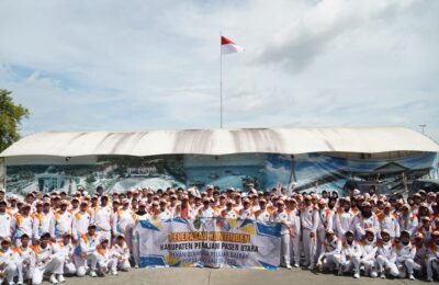 Kontingen PPU ke POPDA XVII Kaltim. (Ist)