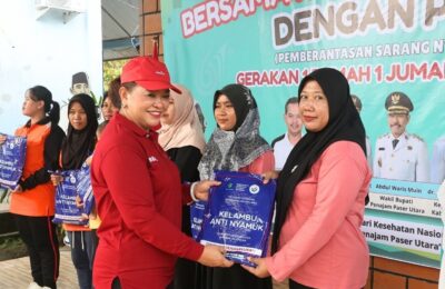 Dinas Kesehatan Kabupaten Penajam Paser Utara (PPU) resmi mencanangkan Gerakan Pemberantasan Sarang Nyamuk Gerakan Satu Rumah Satu Jumantik (G1R1J). (Ist)