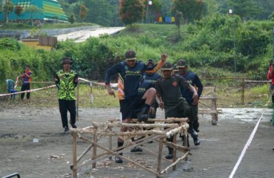 Kecamatan Paringin menggelar Lomba Ketangkasan Operasikan Mesin Alkon. (Ist)