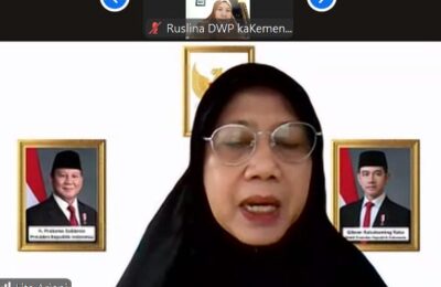 Ketua DWP Kantor Kementerian Agama Kabupaten Balangan, Ruslina Harmainor. (Ist)